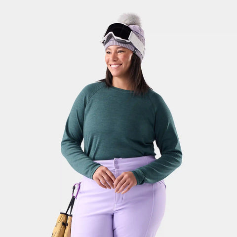 Women's Classic Thermal Merino Base Layer Crew Plus Boxed